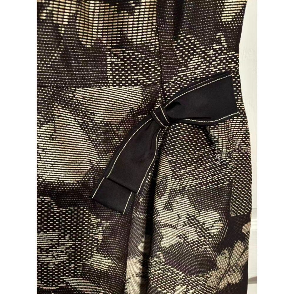 Carolina Herrera Knee-Length Dress US 10 Black - Picture 12 of 15
